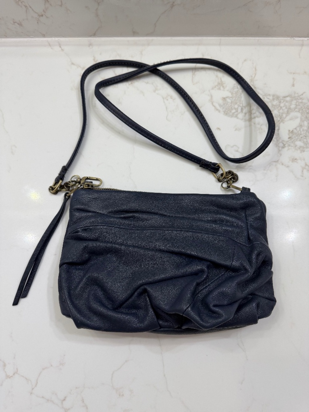 HOBO Blue Crossbody Bag
